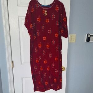 Brand New Cotton Silk Patola Print 2 Piece Plazzo Set